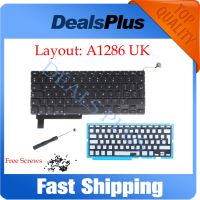 newprodects coming New A1286 UK Keyboard with Backlight Screws For Macbook Unibody 15.4 quot; A1286 UK KEYBOARD MB985 MB986 MC371 MC372 YEAR 2009 2015