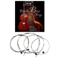 BD100จาก IRIN ทั้งชุด4ชิ้น (G-D-A-E) Double Bass St St นิกเกิลโครเมี่ยมแกนเหล็กปลายลูกแผล