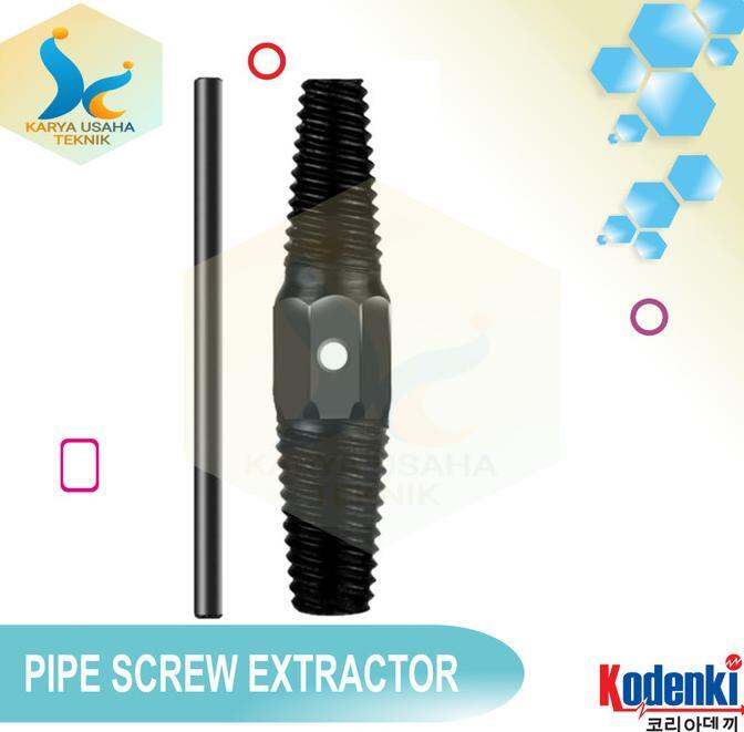 Pipe Screw Extractor Kodenki Pencabut Baut Pipa Kran Patah