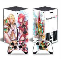 Amine Girls Xenoblade2สำหรับ X Series X Skin Sticker Controller Skin Cover สำหรับ XSX Console และ2 Controller Skin Sticker #2547