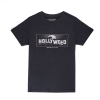 The Greenery Unisex Holly Weed32 Gry T-Shirt (Grey){plenty}