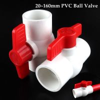 [HOT] ID 20/25/32/40mm PVC Pipe Ball Valves Water Irrigation System Supply and Drainage Tube Quick Valve Water Pipe Connector Fittings