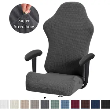 Thickened office Chair Cover Stretch velvet Computer Chair Protector Arm  Covers 