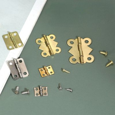 12pcs/lot Diy Crystal Epoxy Metal Butterfly Lace Folding Hinge Mini Butterfly Door Hinges Hardware Accessories