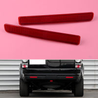 1Pair Plastic Left &amp; Right Rear Bumper Brake Light Reflector Tail Stop Lamp Cover Fit for Land Rover LR3 LR4 Range Rover Sport