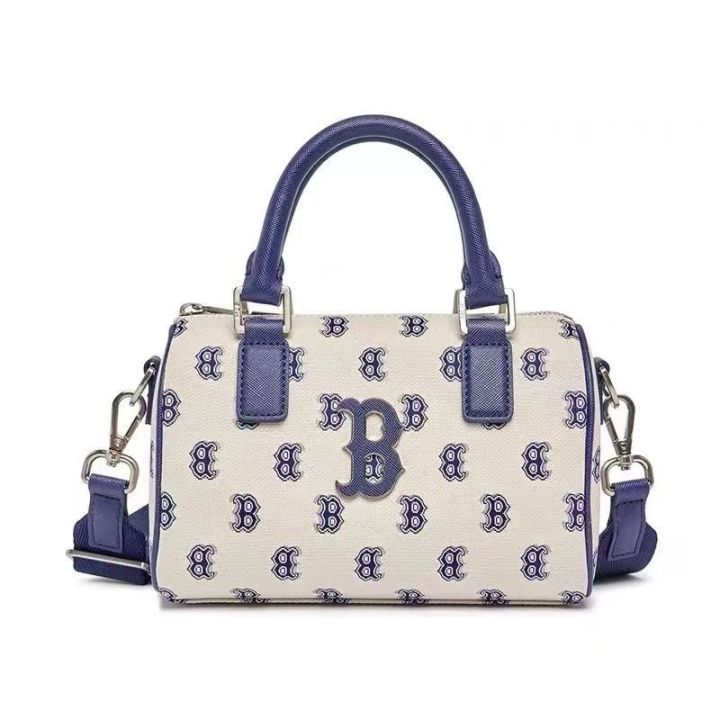 mlb-official-ny-new-ml-korean-trendy-brand-boston-retro-ny-letter-printing-portable-pillow-bag-single-room-messenger-handbag