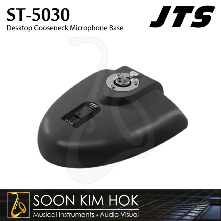 JTS ST5030 Desktop Gooseneck Microphone Base (ST5030) Lazada