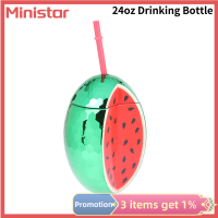 Ministar ถ้วยผลไม้ดิสโก้สุดสร้างสรรค์ขนาด720มล. สำหรับทุกเพศความจุสูงแตงโมน่ารักเกรดอาหารถ้วยเครื่องดื่มน้ำขวดน้ำน้ำถ้วยชานม