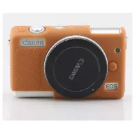 เคสกล้อง CAMERA CASE SILICONE CANON M100 BROWN (2043)