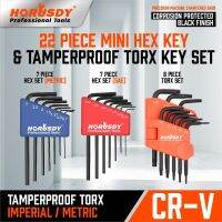 （Conbo metals）2021 SEDY 22ชิ้น Mini Hex Key Tamperproof Torx Key Set CR V