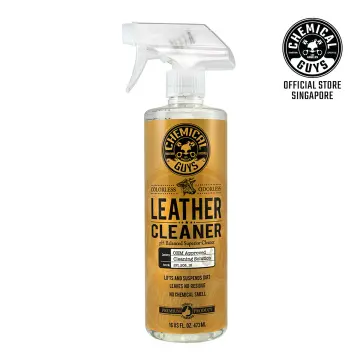 Chemical Guys SPI_103 Sprayable Leather Cleaner and Conditioner in One for  Interiors, Apparel, and More (Works on Natural, Synthetic, Pleather, Faux