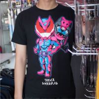 ↯เสื้อยืด พิมพ์ลาย Kamen Rider Revice Rex Gnome Revi Vice Kaos Clowor Distro สําหรับผู้ชาย