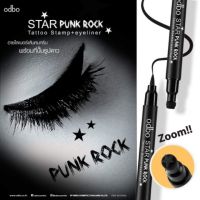 โอดีบีโออายไลเนอร์ ปั๊มรูปดาว ODBO OD333 2in1 Eyeliner Stay Punk Tattoo Stamp Star