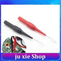 JuXie store Test Lead Probe Stainless Steel Needle Jack For 4mm Banana Plug diy electric Multimeter Tool Accessories car repair