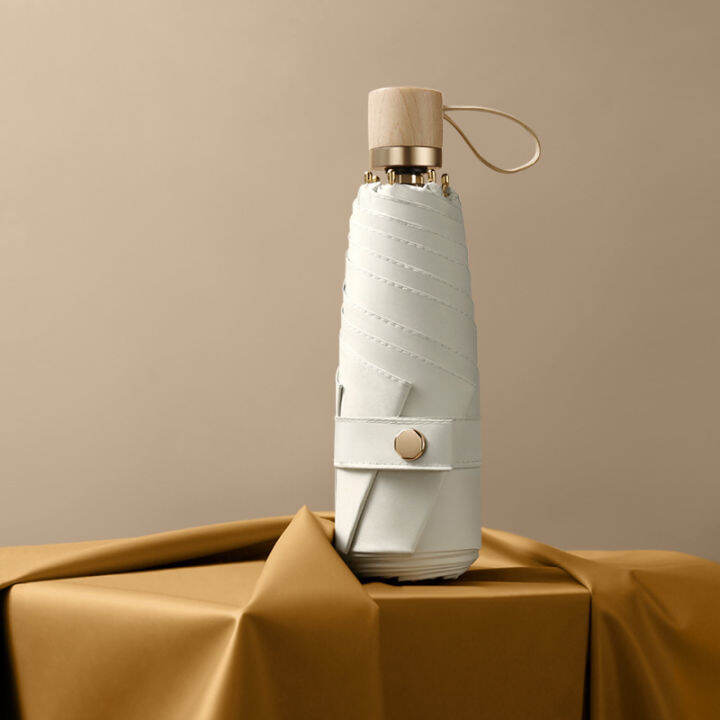 Sun Umbrella Women Portable Sun Umbrella Sun Protection Ultralight Five