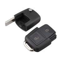 KUMSUN 2ปุ่ม Keyless Uncut Flip Car Remote Key Fob พร้อมชิป ID48 Fit สำหรับ VW Beetle Bora Passat Polo Transporter T5 2002-2010palepaleo