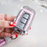 ✽❂☃ Color Diamond Crystal Car Key Case Cover For Hyundai Solaris HB20 Veloster SR IX35 Accent Elantra i30 For KIA RIO K2 K3 Sportage