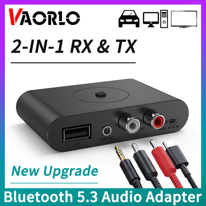 New Bluetooth Car Kit Bluetooth 5.3 Adapter Stereo Wireless USB