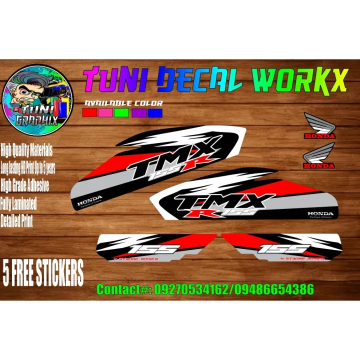 tmx 155 sticker