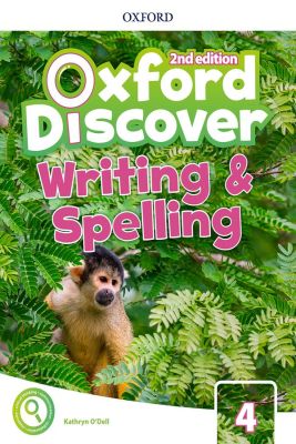 Bundanjai (หนังสือคู่มือเรียนสอบ) Oxford Discover 2nd ED 4 Writing and Spelling Book (P)