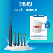 Bàn chải điện Philips Sonicare HX3671 54 + 4 đầu thay thế HX6064 96hàng