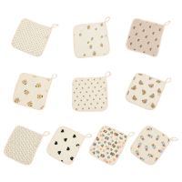 ❏◊ Baby Facecloth Cotton Drooling Bibs Print Burp Cloth for Infants Baby Sweat Absorb Cloth High Absorbent Kids Kerchief