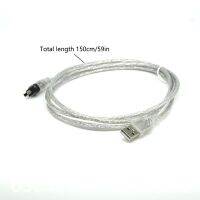 ✚ USB Male to Firewire IEEE 1394 4Pin Male iLink Adapter Cord Cable for DCR-TRV75E DV 1m USB Firewire Cable