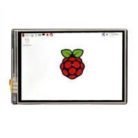 New 3.5 inch TFT LCD Display Touch Screen + ABS Case + Heat sink For Raspberry Pi 4B 3B+ 3B