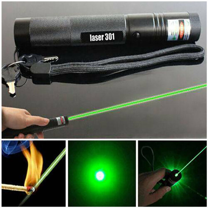 ehomemall-เลเซอร์-laser-เลเซอร์ไฟฉาย-เลเซอร์พอยเตอร์-ตัวชี้เลเซอร์-ปากกาเลเซอร์-เลเซอร์ไฟฉายพกพา-laser-pointer-ส่องไกล-2-3-กม-แถมถ่าน-ที่ชาร์จ