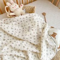 110x130cm Swaddle Blanket Baby Newborn Bamboo Muslin Bed Sheet Kids Baby Bath Towel Blankets Swaddle Cotton