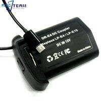 LP-E4/E19 Dummy Battery DR-E4 To Type-C For Canon Camera EOS 1D CX Markiii IV 1DX 1D3 1D4 1Ds