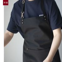 Apron web celebrity waiter female milk tea and male overalls home coffee waterproof canvas custom LOGO printing