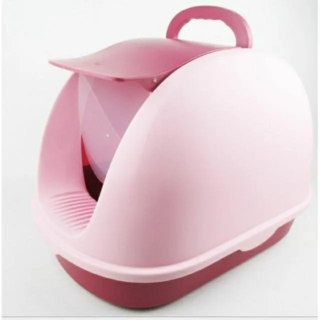 Cat Litter Box Large Size Full closure With Flexible Front Door Lazada PH