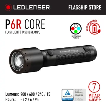 LEDLENSER P6R Core QC 270 Lumens LED Rechargeable Multi Colored