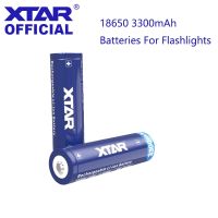 【Flash sale】 XTAR 3.6V 18650 3300MAh สูงสุด10A Discharge Current ป้องกัน Li-Ion 18650สำหรับไฟฉาย