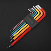 【LZ】♟  Bicicleta Hex Set Chave MTB Road Bike Repair Tool Kit Chave de Serviço chave hexagonal colorido abertura plana Bola 1.5mm 2mm 2.5mm 3mm 4mm 5 milímetros 6 milímetros