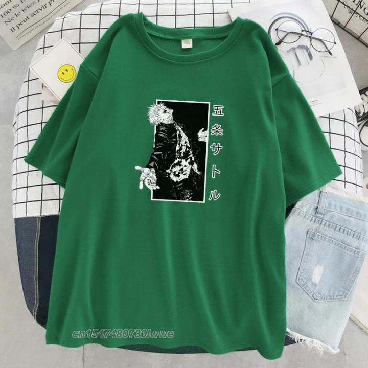 jujutsu-kaisen-gojo-satoru-anime-funny-print-t-shirt-men-women-loose-tshirts-100-cotton-t-shirts-womens-soft-short-sleeve