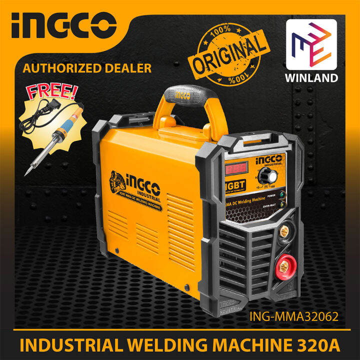 INGCO By Winland Inverter IGBT MMA DC Welding Machine 320 Industrial W