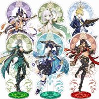 Anime Genshin Impact Vision Wanderer Faruzan Nahida Tighnari Cyno Xiao Acrylic Stand Model Plate Desk Decor Fans Gifts New Nails Screws Fasteners