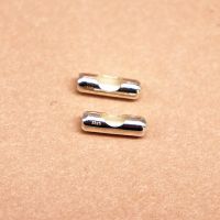 1 Piece Solid 925 Sterling Silver Ball Chain Connector Clasp for Necklace Bracelet DIY Jewelry Original Making