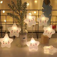 【hot】☂✉❆ Smlie String Lights Garland Curtain Children Bedroom Lamp Chian Garden Outdoor Decoration