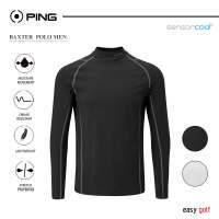 PING BAXTER POLO PING MENS INNERWEAR เสื้อกอล์ฟ เสื้อกีฬากอล์ฟ เสื้ออินเนอร์