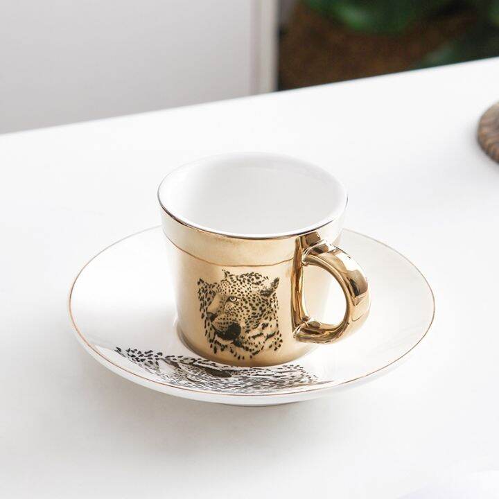 high-end-cups-creative-horse-anamorphic-cup-mirror-reflection-cup-hummingbird-mug-luycho-ชุดชากาแฟพร้อม-coaster-90ml-220ml