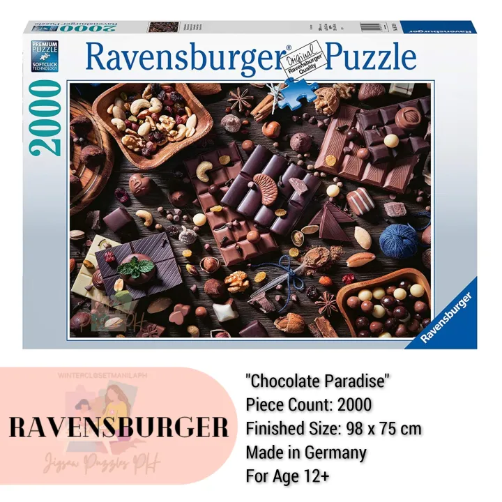 Ravensburger 2000 piece Jigsaw Puzzle - Chocolate Paradise | Lazada PH