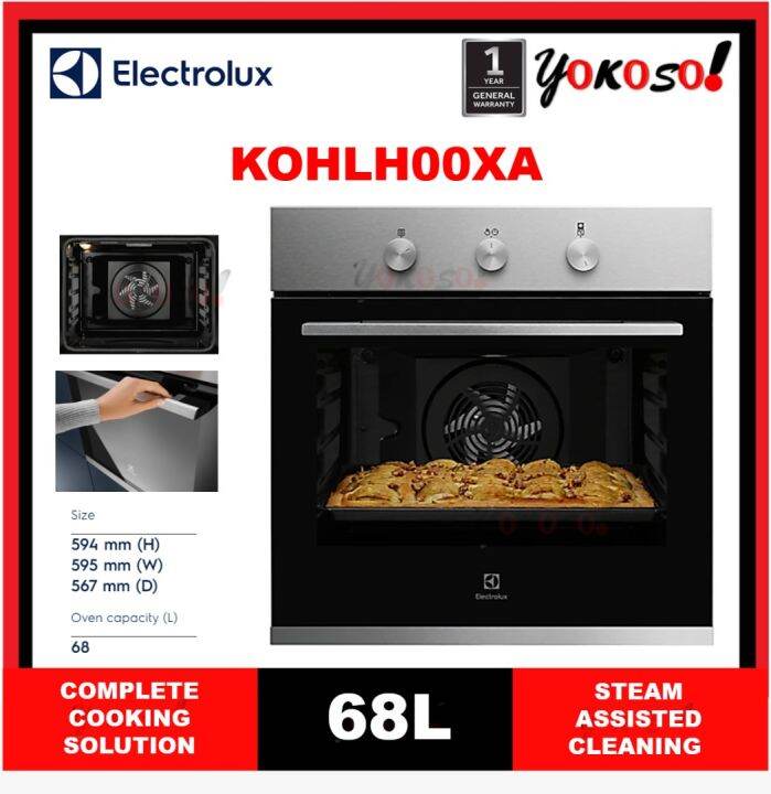 Electrolux KOHLH00XA UltimateTaste 300 / BuiltIn Oven / 68L / 5