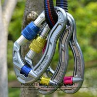 Climbing Anti-oxidation Aluminum Safety Lock Outdoor Mountaineering for