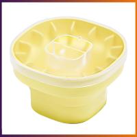 【ส่งจากไทย】Foldable Ice Storage Bucket Silicone Ice Cube Tray Portable Homemade Stackable Reusable Kitchen Tools for Iced Cocktail Whiskey