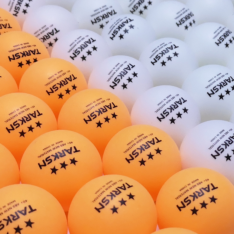100Pcs Double Happiness DHS D40 3-Star Table Tennis Plastic Balls Color Orange 