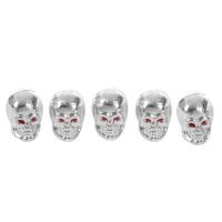 5Pcs Skull Car Motorcycle Auto Wheel Tyre Tire Stem Air Valve Caps