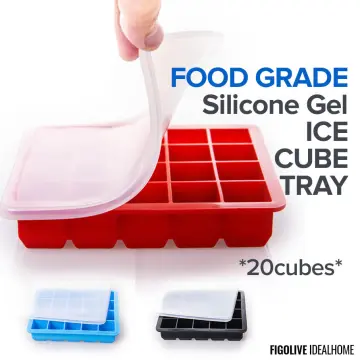 Silicone Ice Cube Trays 25-cavity Mini Round Ice Cube Moulds With
